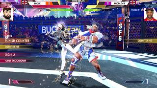SF6 | BROSKI (INGRID) vs PROBLEM X (ALEX) ♦ Insane High-Level Game-play
