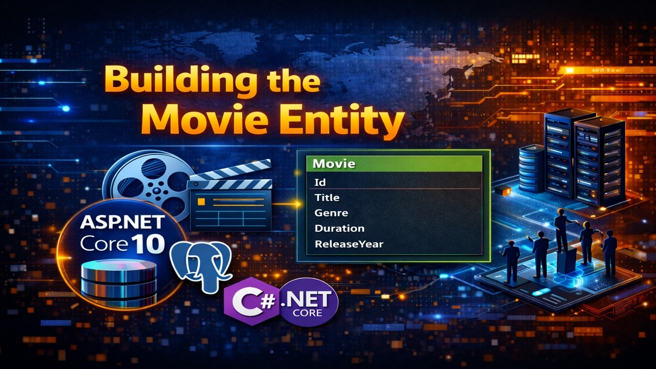 05. ASP.NET Core Web API – Creating Movie Domain Model with DDD | CRUD ...