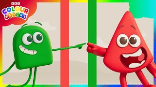 Full Colourblocks Episodes Red to Green! | Kids Learn Colours | @colourblocks