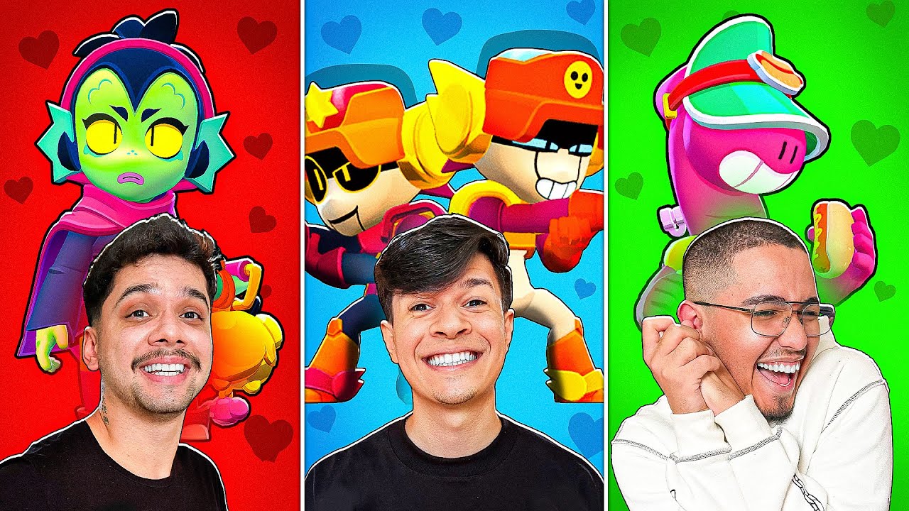 JOGAMOS com os BRAWLERS que AMAMOS no BRAWL!