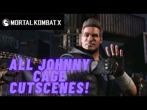 Mortal Kombat X - All Johnny Cage Cutscenes