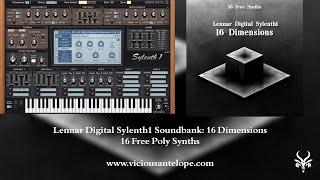 Free Sylenth Presets | Vicious Antelope - 16 Dimensions Sylenth1 Soundbank