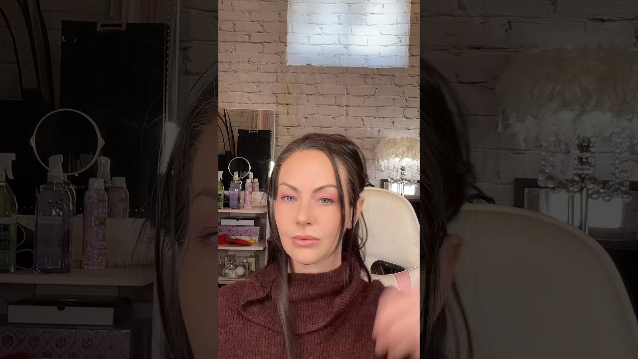 Pretty in pink. I will never go back to regular makeup. 