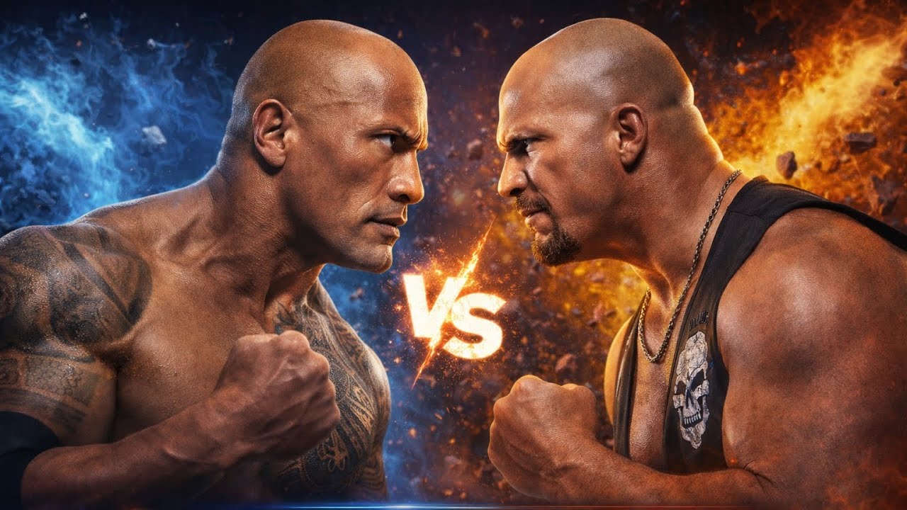 No Mercy. No Escape. The Rock vs Stone Cold | TLC Match