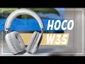 Бюджетные беспроводные полноразмерные Bluetooth наушники HOCO W35 с Яндекс Маркета