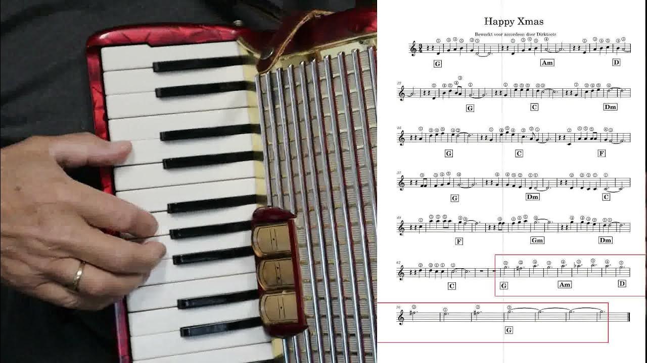 Accordeon spelen les 33 YouTube