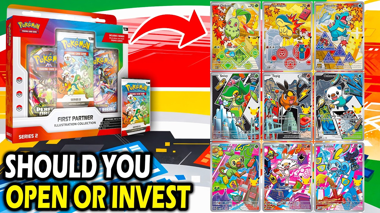 Should You Open or Invest in Pokémon First Partner Illustration