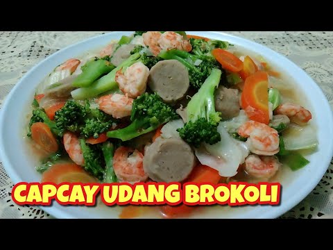 Resep Capcay Brokoli Udang
