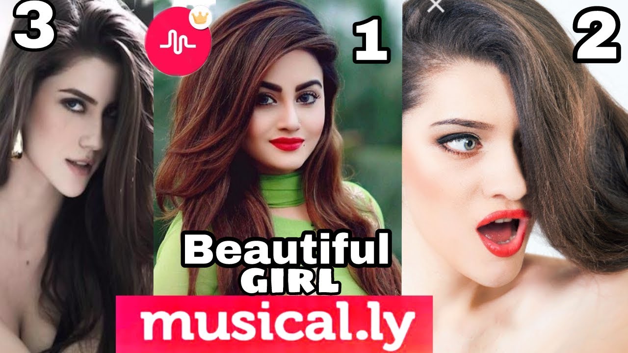 Most Beautifull Girls || Musically || Indian Musically