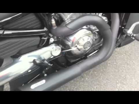 Harley Davidson muscle black denim 2010 vance & hi...