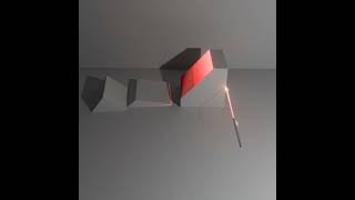 Laser cutting work on animation. #animation #laser #cutting inspired by @BlenderMadeEasy