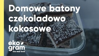 Domowe Batony Czekoladowo Kokosowe