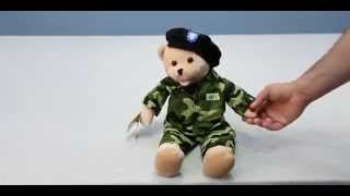 Army Bear Adaptive Toy