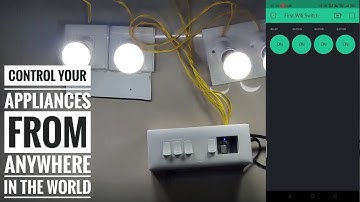 Control Appliances From Anywhere In The World 💡 | How To Make Home Automation With ESP8266 | IoT |