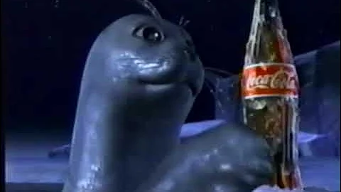Coca-Cola (1999) Television Commercial - Coke - Polar Bear Seal