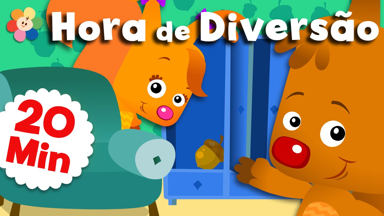 Jogar ao Eu escondo, tu procuras | hora do recreio divertida e educativa | BabyFirst