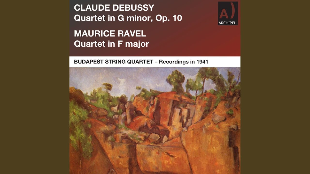 String Quartet in F Major, M. 35: I. Allegro moderato (Remastered 2025)