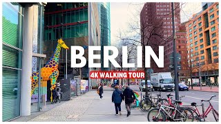 [4K] Berlin  Potsdamer Platz to Gendarmenmarkt  Walking Tour with Captions