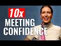 How to Be More Confident in Business Meetings