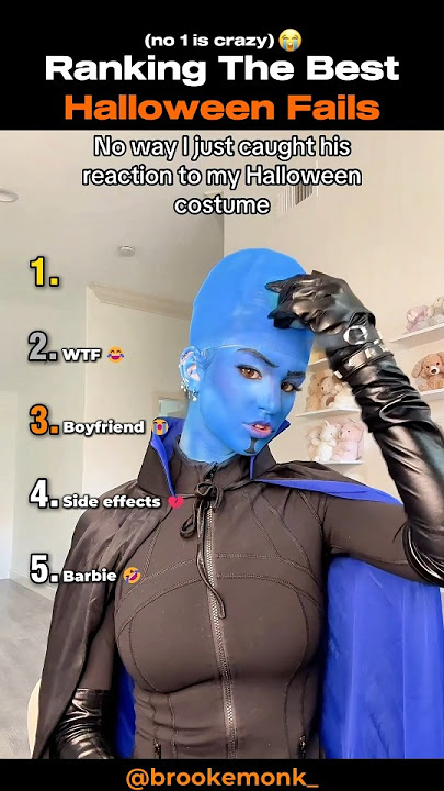 Ranking The BEST Halloween Fails #shortsviral