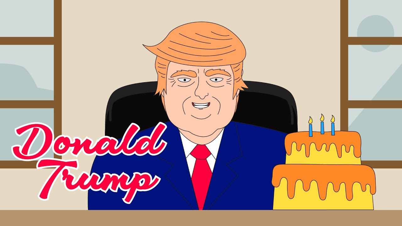 Donald trump birthday message funny birthday video youtube