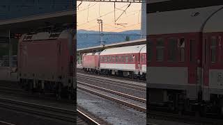 Arrival of Vectron 383 104-7 to Trenčín (2.5.2025) #train #railway #trainspotting