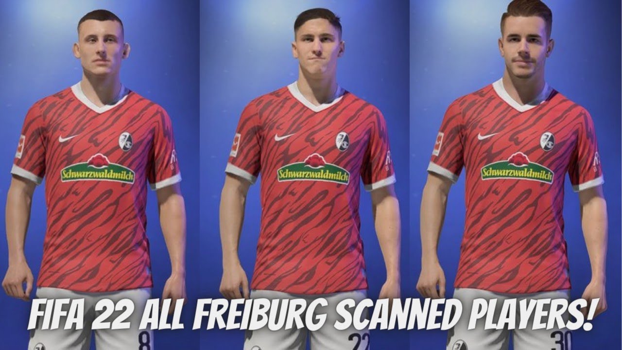 FIFA 22 | Bundesliga | All SC Freiburg players with Real face!