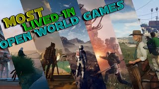 Most Lived-In Open World Games That Feel ALIVE! 🌍🎮