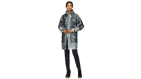 Rara Avis by Iris Apfel Jacquard Critter Coat