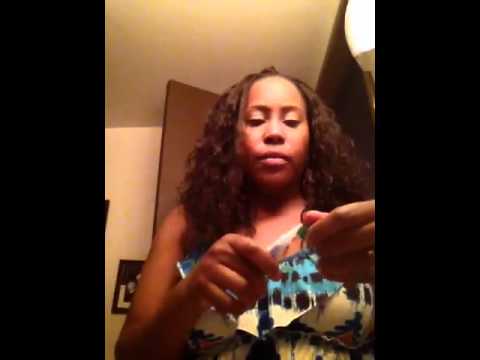 Crochet Braiding With Human Wet Wavy Hair Youtube
