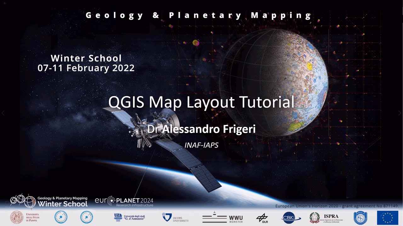 QGIS Map Layout Tutorial - YouTube