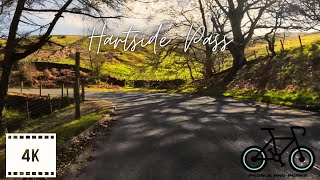 45 Minute Indoor Cycling Video Workout Lake District Hartside Pass UK Garmin 4K Video