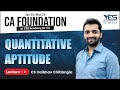 CA Foundation Quantitative Aptitude Demo Lecture 2 | For Jan'26/May'26 | CS Vaibhav Chitlangia
