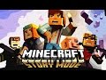 Minecraft story mode  full season 1 episodes 18 walkthrough 60fps