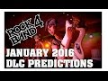 Rock Band 4: January 2016 DLC Songs Predictions - GNR, Megadeth, David Bowie,, Adele?