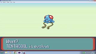 Pokemon Ruby/Sapphire Tentacool Evolves Into Tentacruel