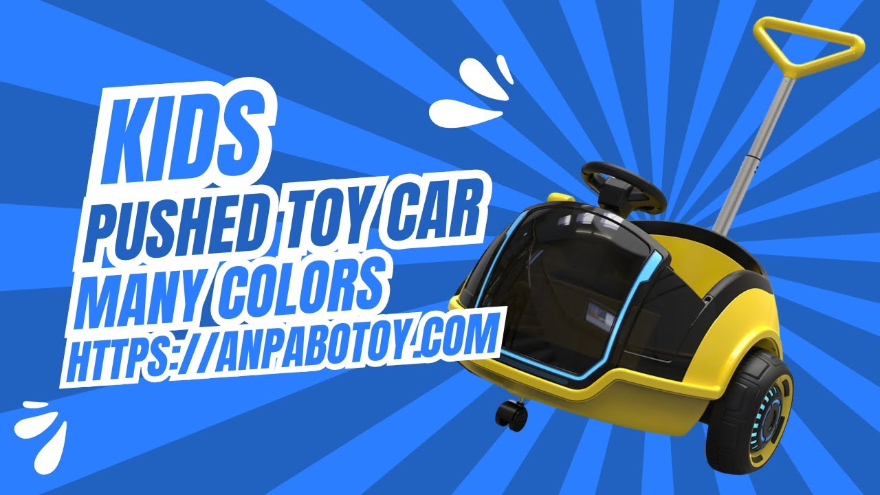 GROW WITH ANPABO! 🌱 12V 3-In-1 Ride-On Car: From Stroller to Independent Driver!