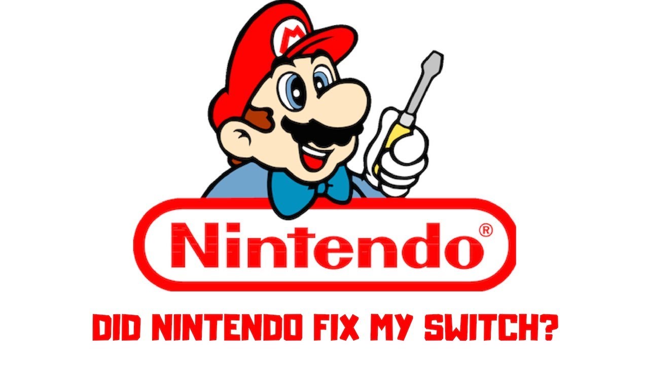 Nintendo Repaired My Switch! or did they? hmmm.