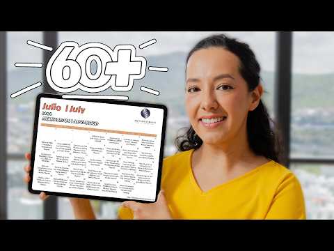 Exercise Calendar for Older Adults | JULY 2026 | Mariana Quevedo