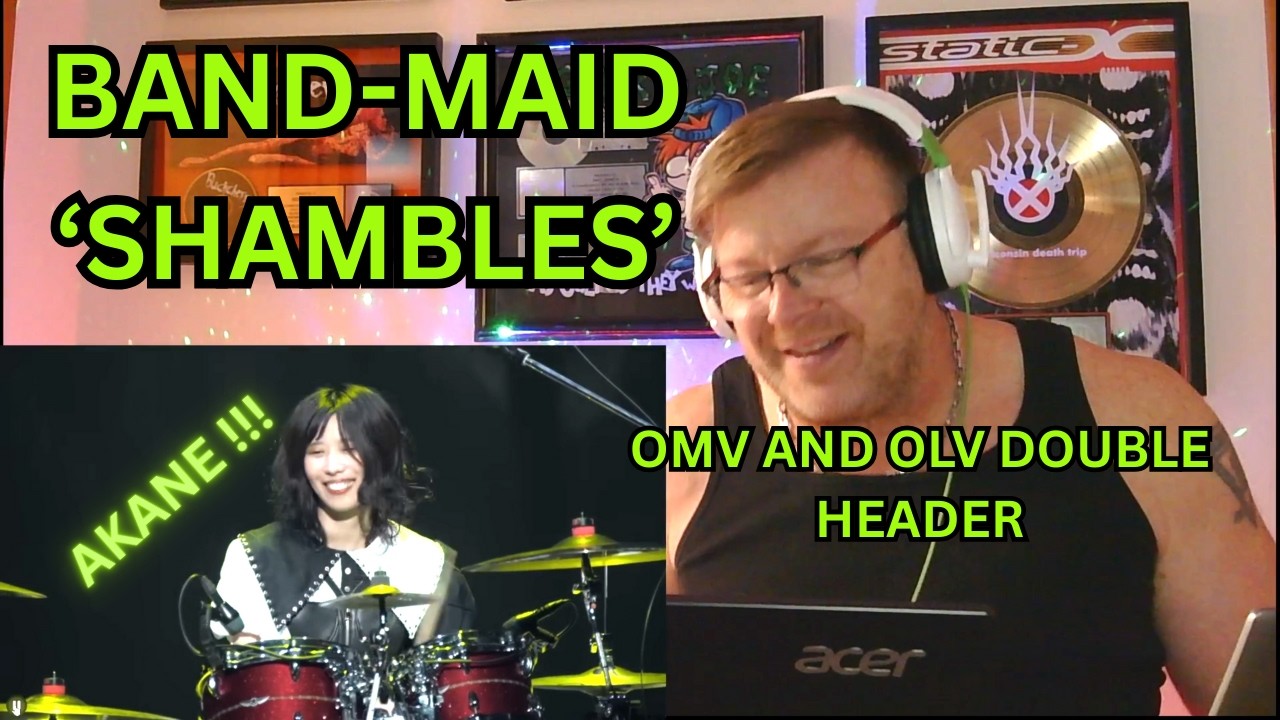 Band-Maid “Shambles” (OMV & OLV) | First Reaction — My New FAVORITE Band-Maid Song?!  DOUBLE HEADER