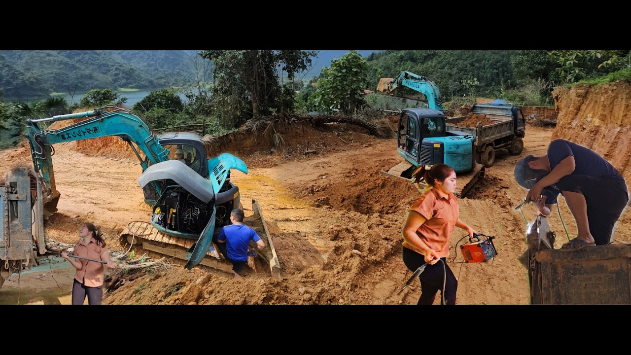 self-repair Car and excavator problems