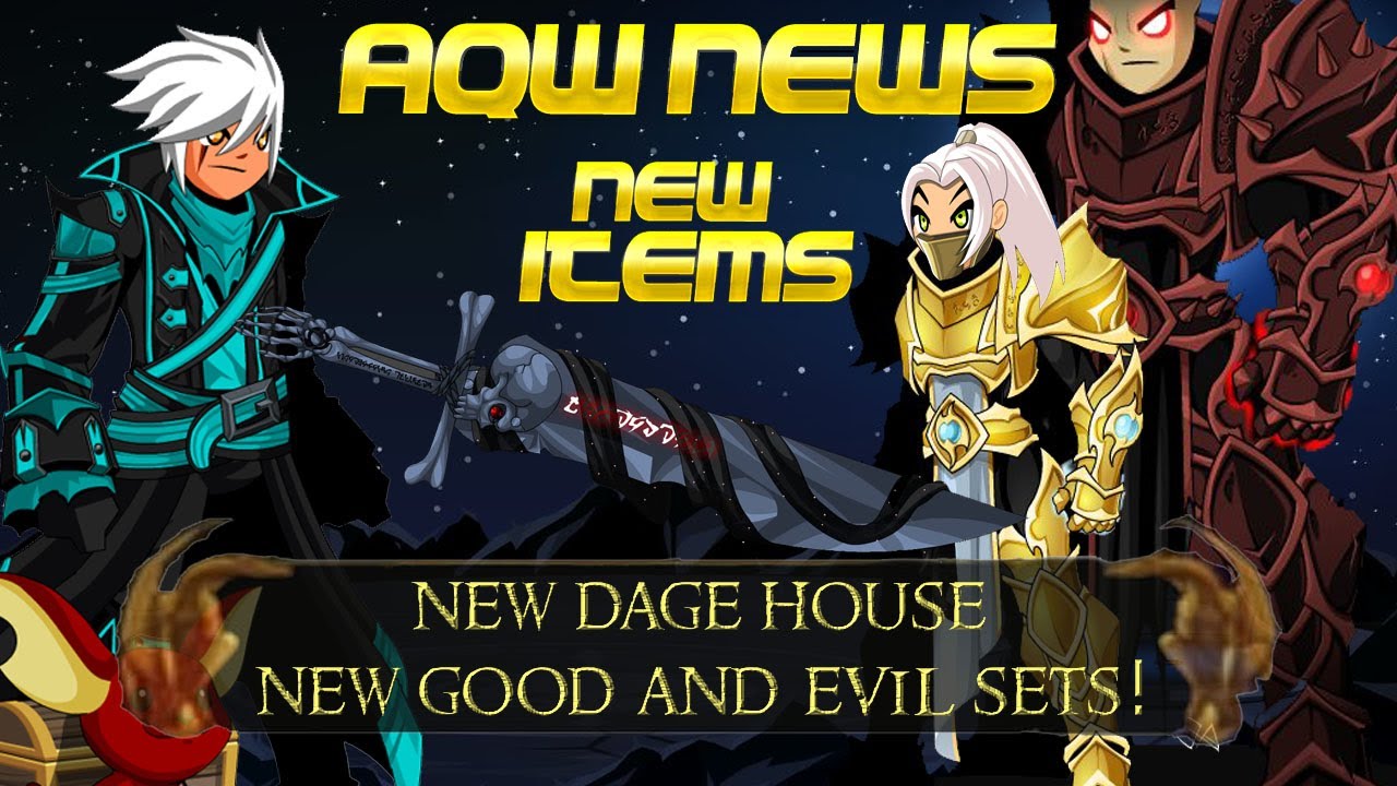 AQW New ShadowScythe Onslaught Set! + New Legion House! | Plus Another New DoomBlade and Lots More!