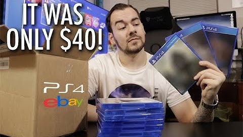 I Bought Random PS4 Games From eBay and I Can