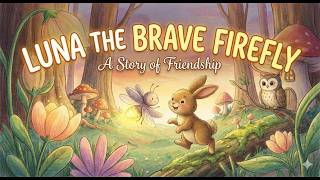 Details 🌙 Luna the Brave Firefly | Bedtime Story for Kids | Moral Story News