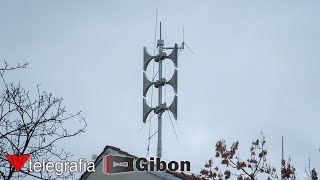 4K | Zkouška sirén | Siren test | Sirenenprobe | Gibon 900 - Brno-Štýřice |01.12.2021|