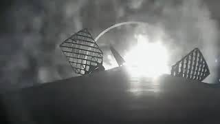 Watch This Dramatic Spacex Footage Of A Rocket Landing Through Dark Clouds