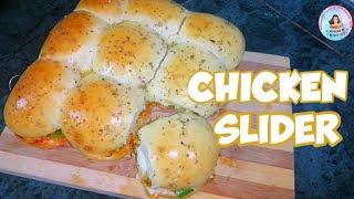 CHICKEN SLIDER | OREGANO CHICKEN SLIDER BUNS | TASTY & SPICY SLIDER BUNS