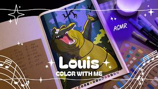 Louis (Princess and the Frog) 🐊✨ Disney Coloring | Coloriages Mystères Saisons ASMR