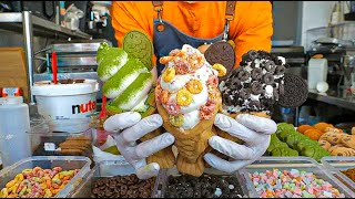 Korea's No.1 Street food! BEST unique bakery desserts  Korea Street Food / 전국의 이색적이고 인기있는 디저트 몰아보기