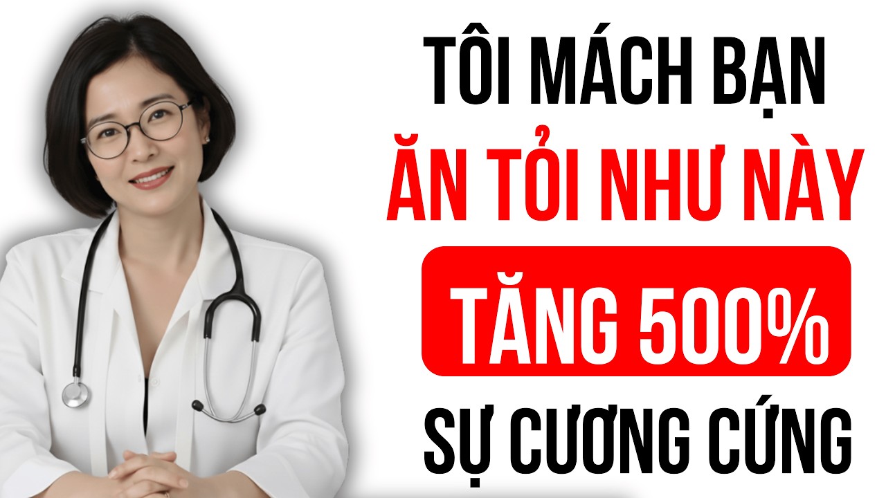 1 Tép Tỏi Mỗi Ngày - Bí Quyết Bổ Sung Vitamin B6 Giúp Quý Ông Bơm Máu Cực Mạnh|Sinh Lý Nam Tuổi 50